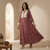 Royal Floral Women Daraa-Deep Pink