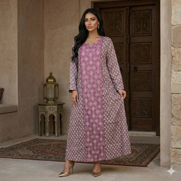 Starry Night Women Daraa- Purple