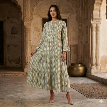 Oasis Parchment Women Daraa- Creme