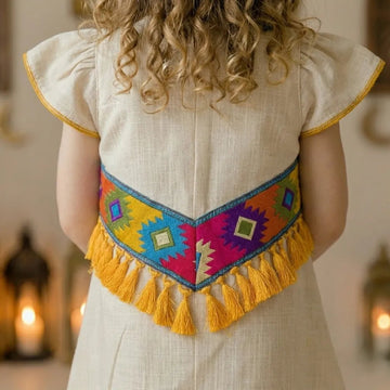 Zayan Heritage Ghirgiyan Girl-Beige