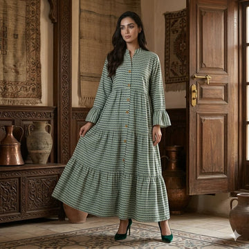 Magenta Bloom Heritage Women Daraa- Fuschia