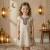 The Festive Kaftan Ghirgiyan Girl-Beige
