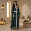 Royal Kaftan Women Daraa- Forest Green