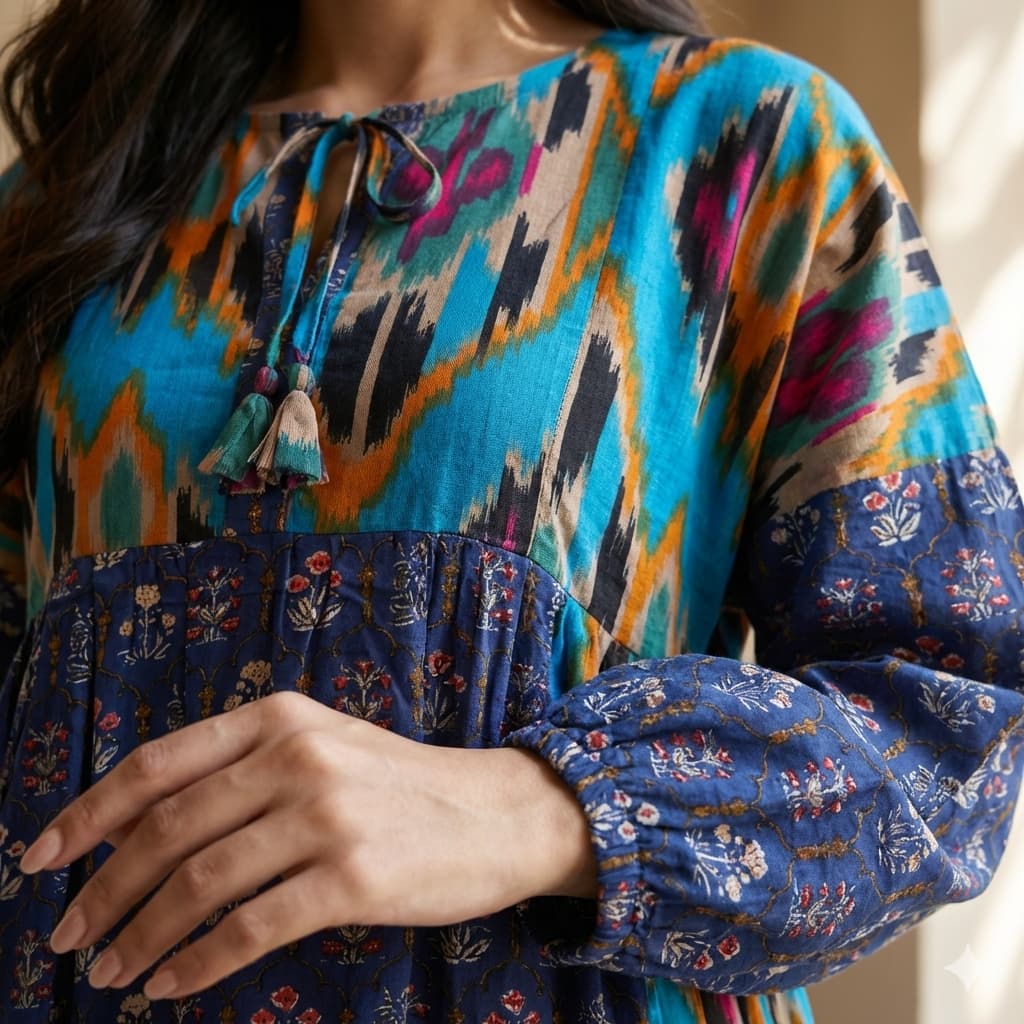 Indigo Nightfall Women Daraa- Indigo Blue