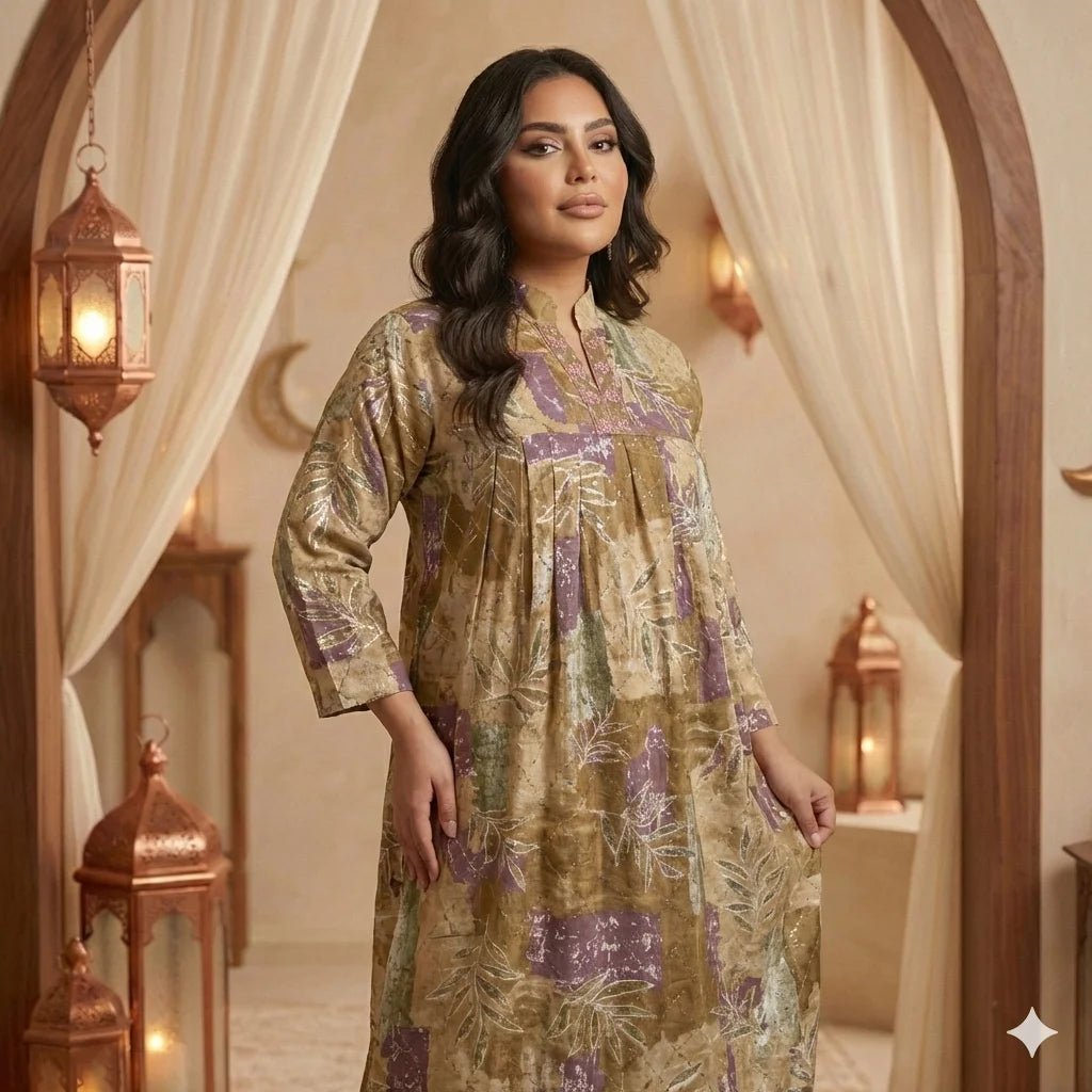 Desert Sage Women Daraa- Sage Yellow