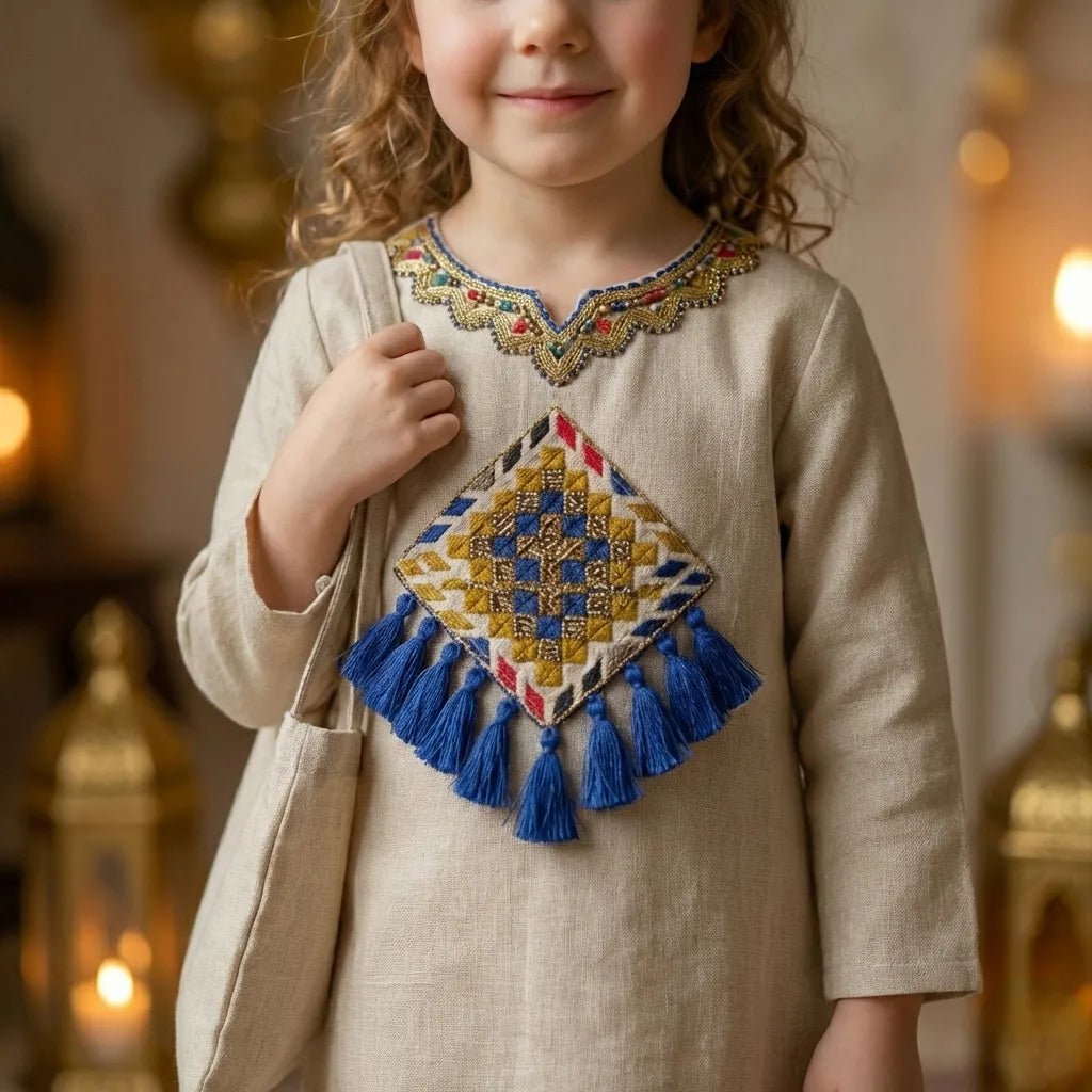 Midnight Crescent Ghirgiyan Girl-Beige