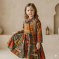 Sunset Orange & Amber Women Daraa- Girl Women
