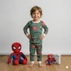 Amazing Spiderman Boy Pajama Set-Dark Green