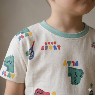 Play Pastel Boy Pajama Set-Pastel Green