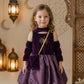 The Amethyst Palm Ghirgiyan Girl- Royal Purple