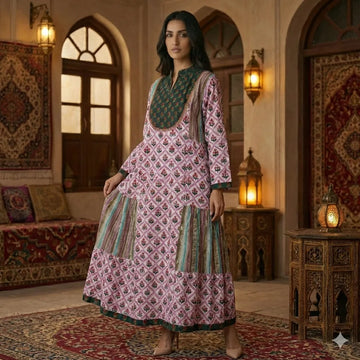 The Mixed Motif Women Daraa- Purple