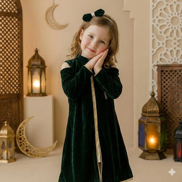 The Malachite Gold Ghirgiyan Girl- Emerald