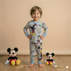 Mickey Mouse Boy Pajama Set-Grey