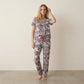 Artisan Flora Women Button Pajama Set- Multicolor
