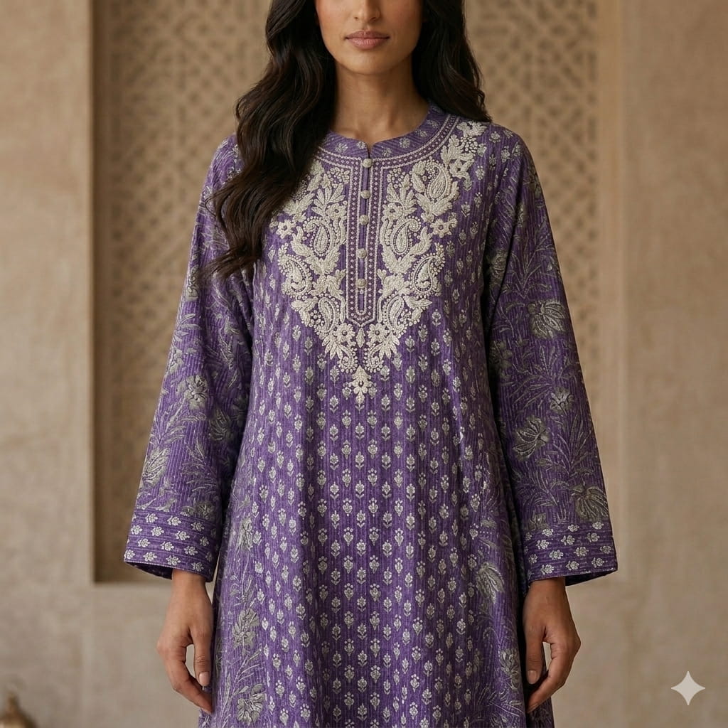 Sada Al-Zuhur Women Daraa- Purple.