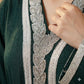 Royal Kaftan Women Daraa- Forest Green