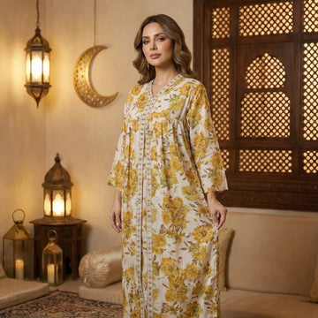 The Botanical Women Daraa- Lime Yellow