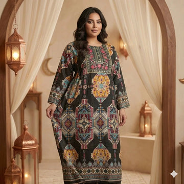 The Nomad Women Daraa- Dark Green