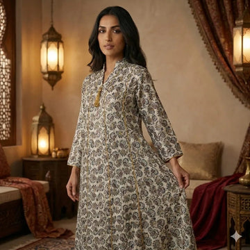 Amber Arabesque Women Daraa- Henna Green