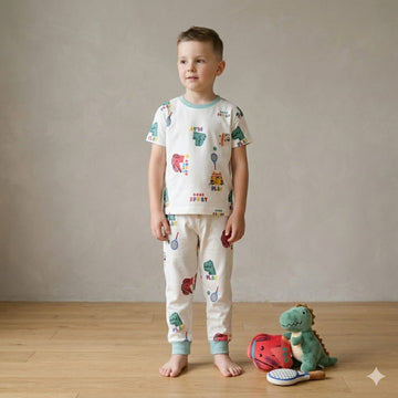 Play Pastel Boy Pajama Set-Pastel Green