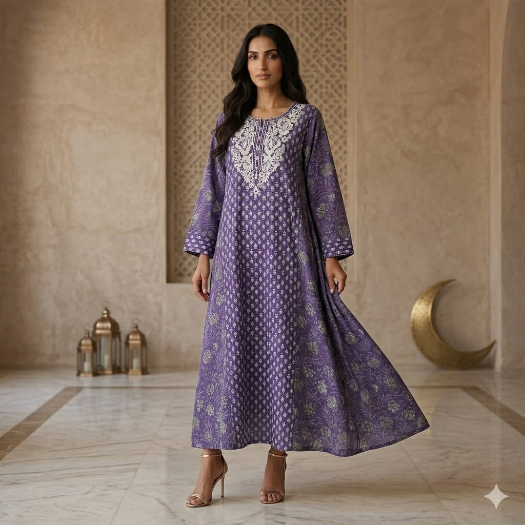 Sada Al-Zuhur Women Daraa- Purple.