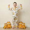 Garfield Boy Pajama Set- Yellow