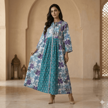 Turquoise Mosaic Women Daraa- Turquoise