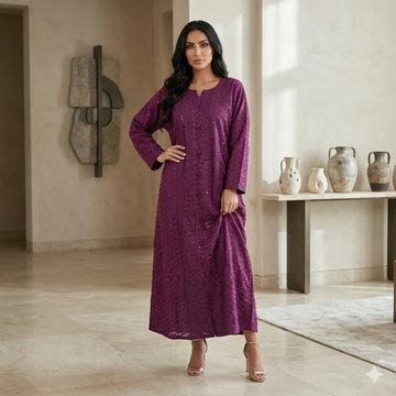 Sahara Pearl Women Daraa- Royal Purple
