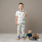 NYC Athletic Boy Pajama Set-White