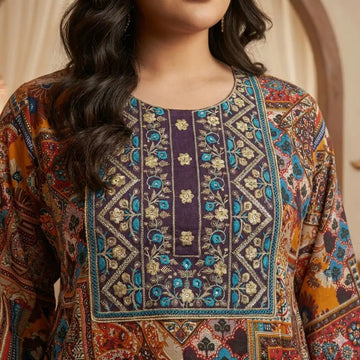 The Mosaic Heritage Women Daraa- Saffron