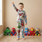 Marvel Hero Boy Pajama Set-Grey