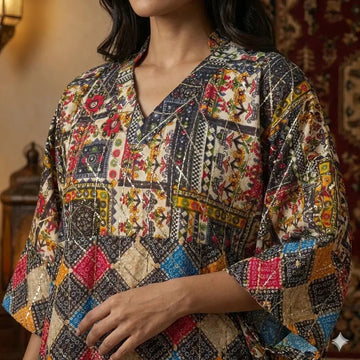 Souq Heritage Women Daraa- Teal