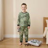 Our Rules Boy Pajama Set-Green