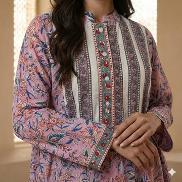 Mauve Mist Women Daraa- Lavender