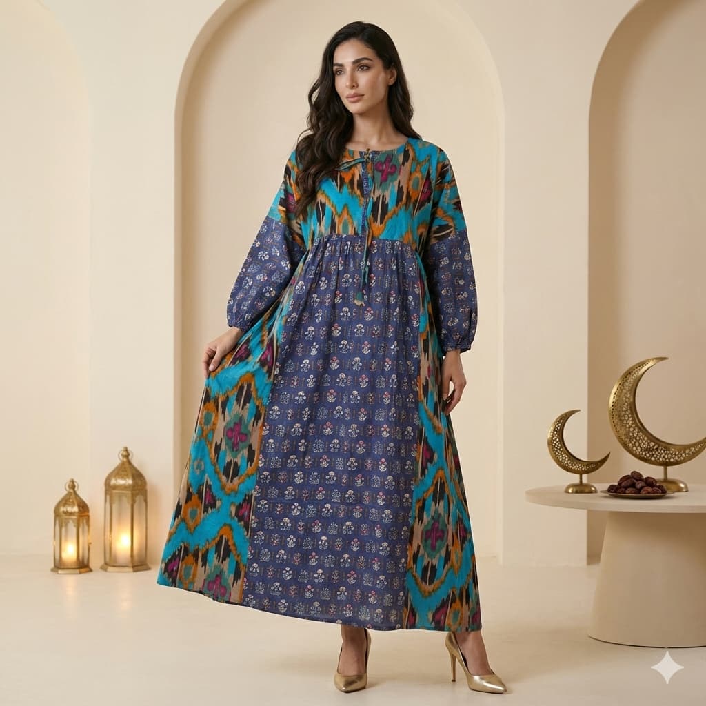 Indigo Nightfall Women Daraa- Indigo Blue