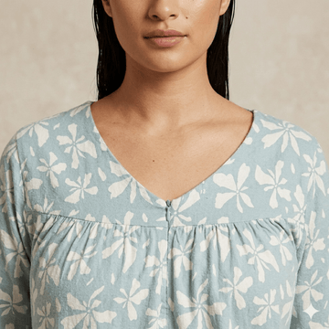 Sage Fern Women Pajama Set- Green