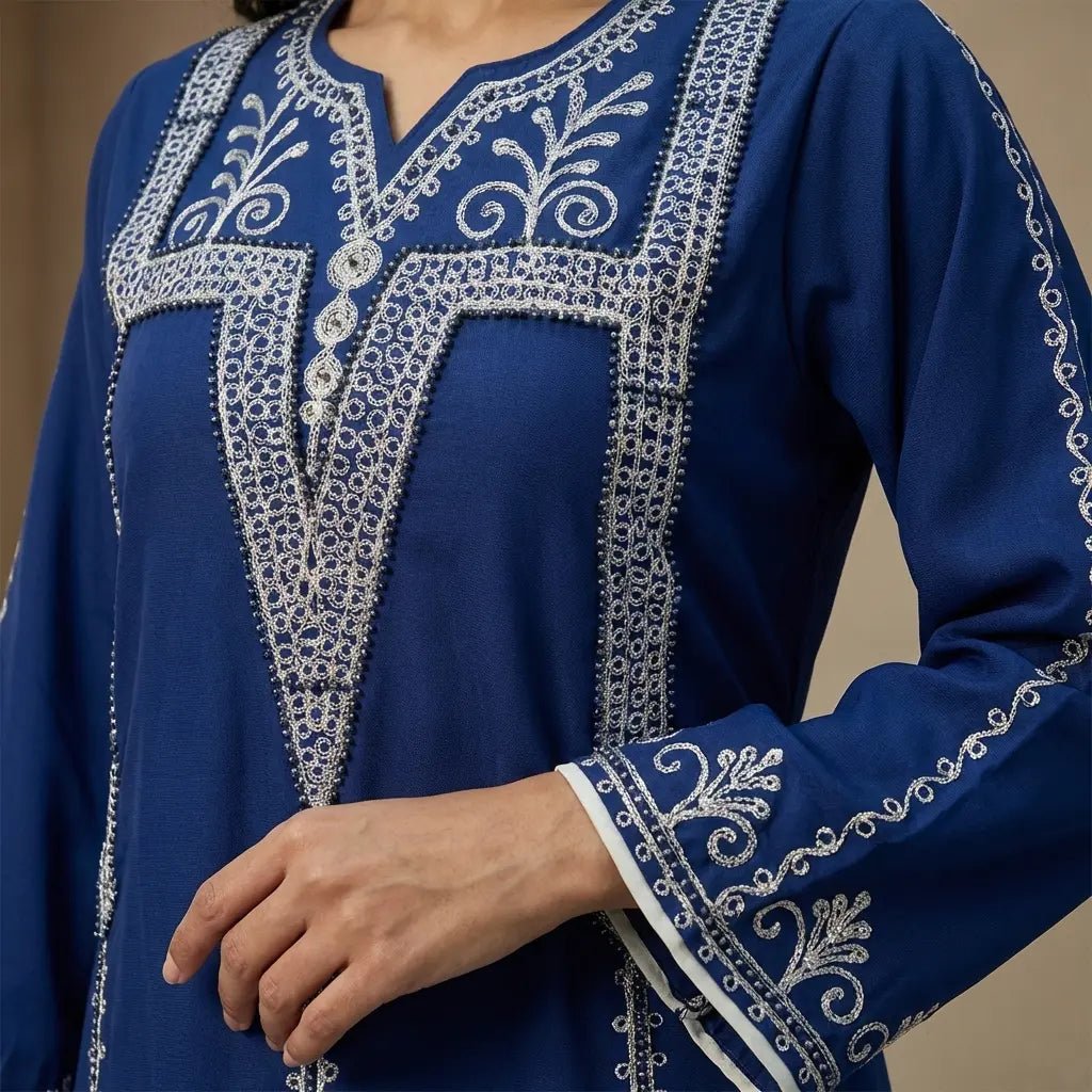 The Royal Safiya Women Daraa- Midnight Blue