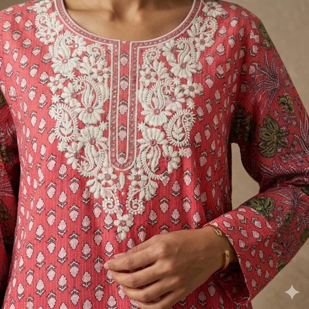 Sada Al-Zuhur Women Daraa- Peach Pink.