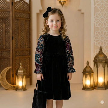 The Onyx Tale Ghirgiyan Girl- Dark Navy Blue