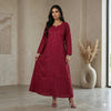 Sahara Pearl Women Daraa- Deep Red