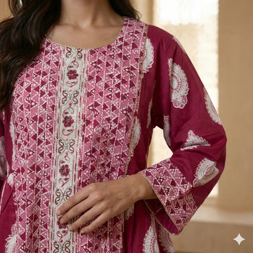 Berry Crimson Women Daraa- Berry Red