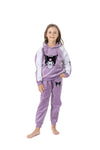 Korumi Girl Winter Hoodies Set- Purple