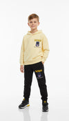 Batman Boy Hoodie Set- Beige