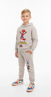 Amazing Spiderman Boy Hoodie Set- Grey