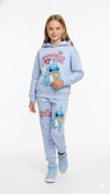 Stitch Girl Hoodie Set- Blue