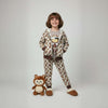 Labubu 3pc Girl Training Suit Set- Brown