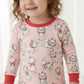 Marie Cat Baby Girl Pajama Set- Pink