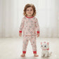 Marie Cat Baby Girl Pajama Set- Pink