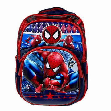 Bintelsoor Accessories Pieces Spider Man School Bag- Red