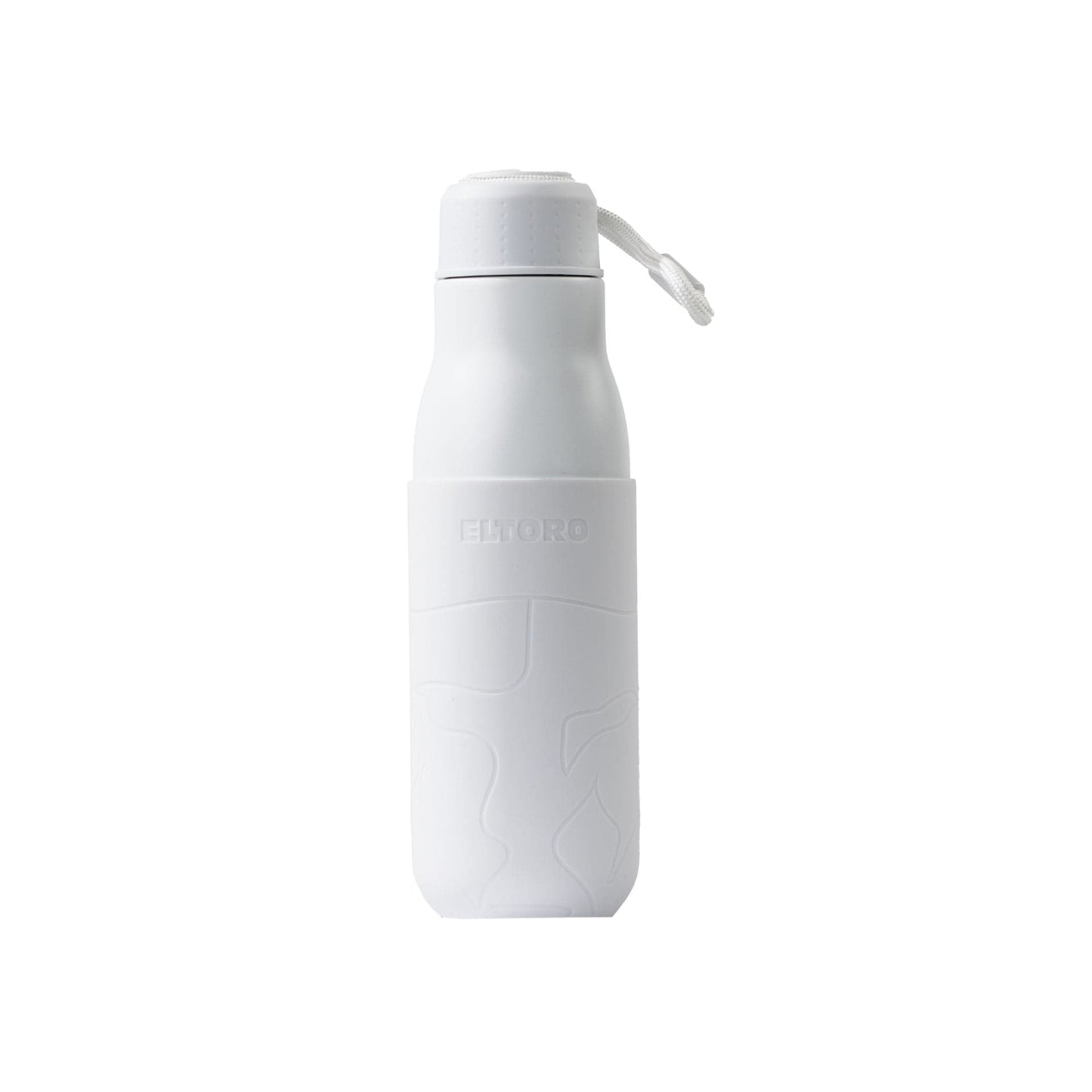 Bintelsoor Bottles Eltoro Stainless Steel Bottle 500ml White With White Sleeve